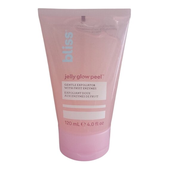 Bliss Jelly Glow Peel Gentle Exfoliator with Fruit Enzymes 4 oz New & SEALED - Picture 1 of 7